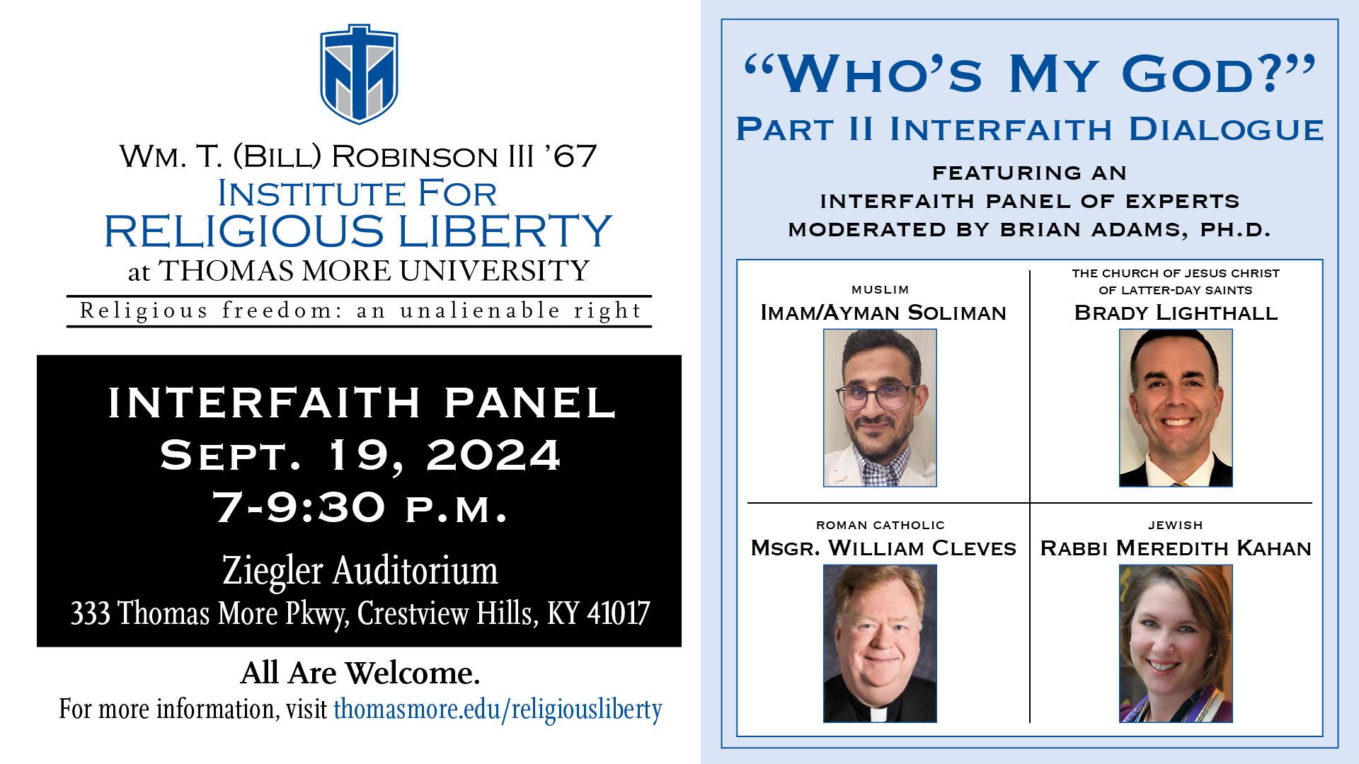 Institute for Religious Liberty - Thomas More University