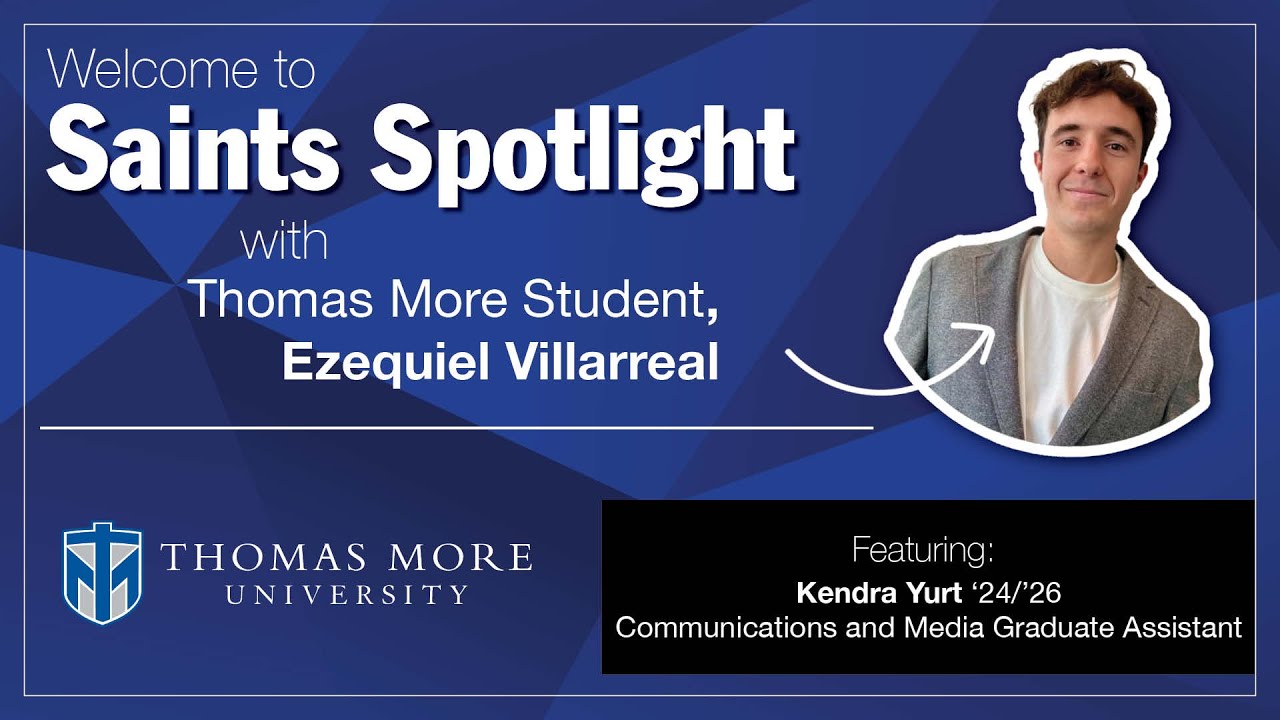 Graphic for Saints Spotlight featuring Ezequiel Villarreal