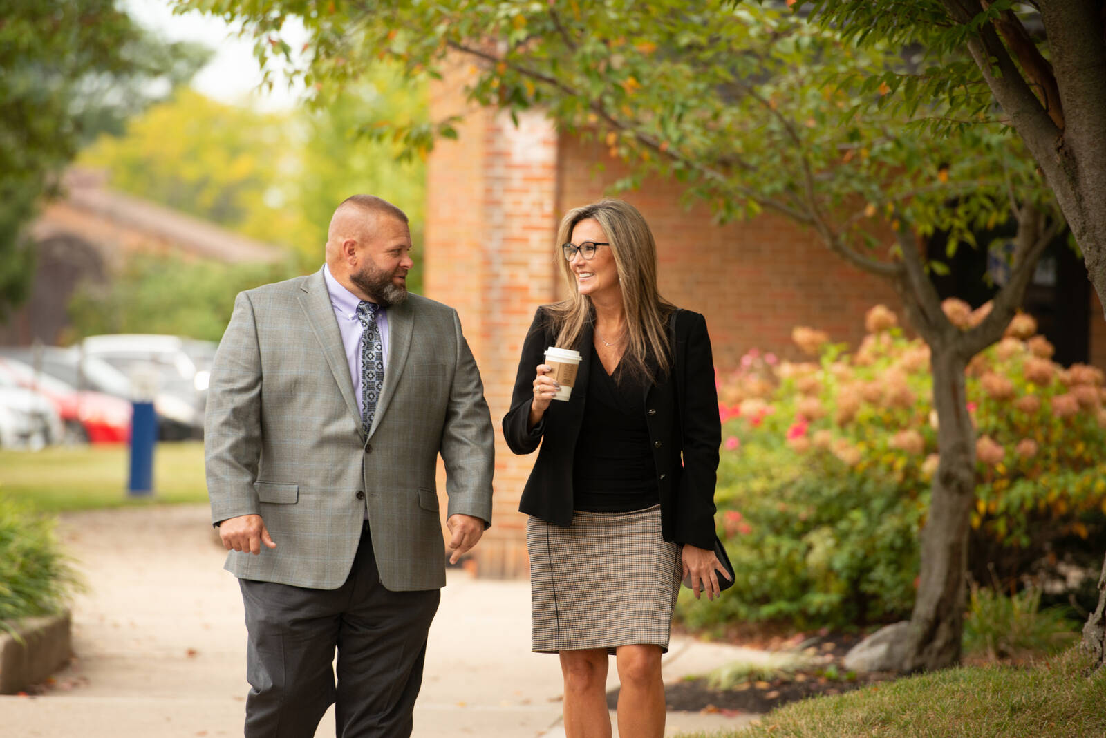 staff walking